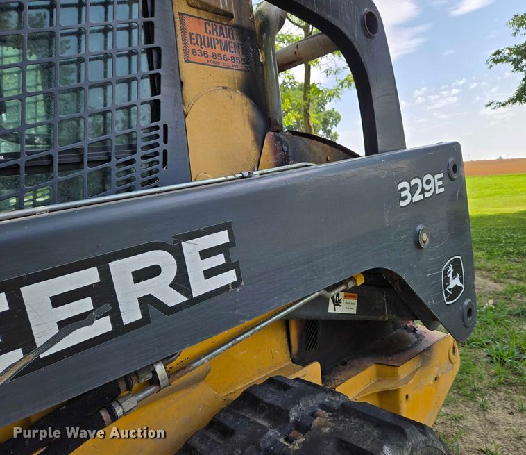 image for item OC9795 2013 John Deere 329E tracked skid steer loader
