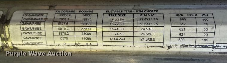 image for item YA0861 2000 Peterbilt 379 dump truck