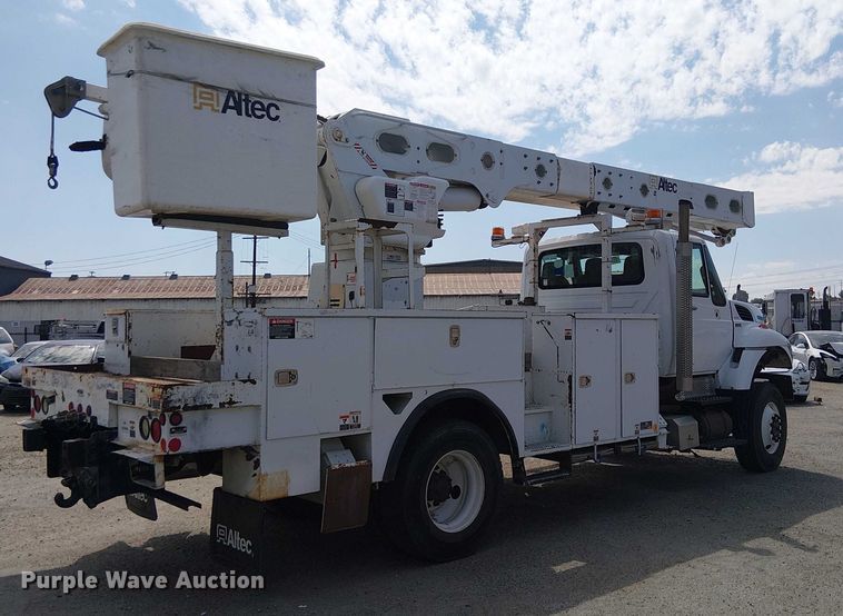 CAMIóN CON CANASTILLA 2013 INTERNATIONAL ALTEC