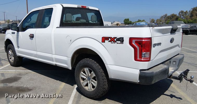 image for item YA0963 2016 Ford F150 SuperCab pickup truck