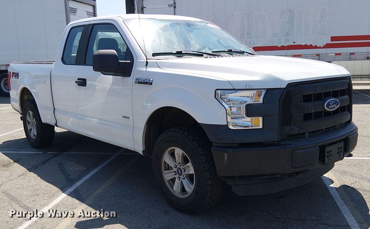 image for item YA0963 2016 Ford F150 SuperCab pickup truck