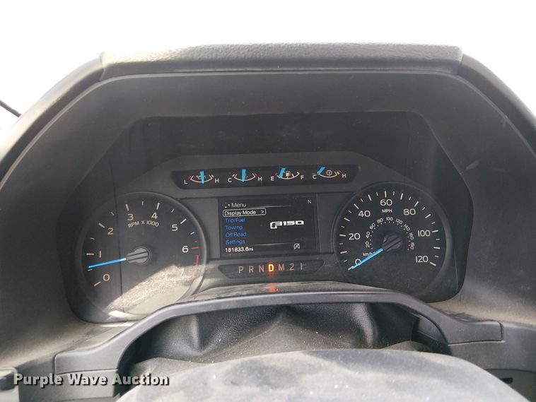 image for item YA0963 2016 Ford F150 SuperCab pickup truck