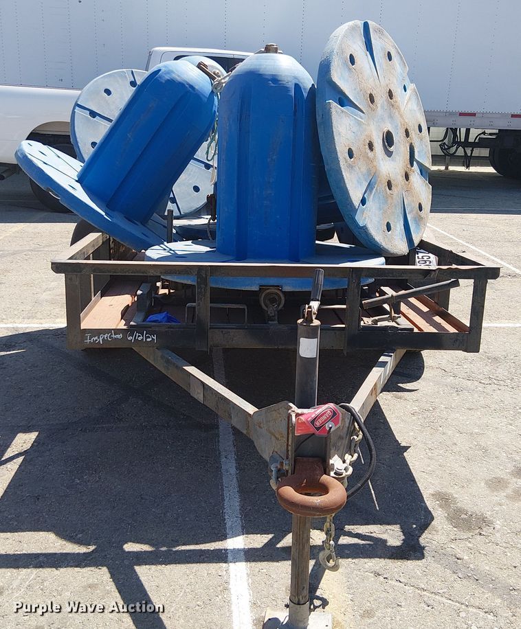 image for item YA0965 2014 Carson utility trailer