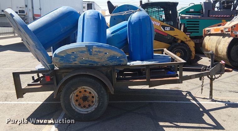 image for item YA0965 2014 Carson utility trailer