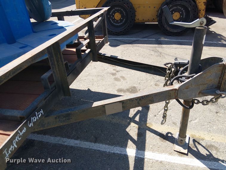 image for item YA0965 2014 Carson utility trailer