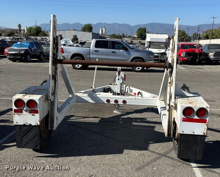 image for item YA0970 2018 Slabach Wheeler Reeler reel trailer