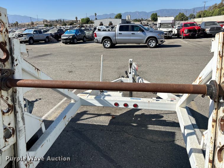 image for item YA0970 2018 Slabach Wheeler Reeler reel trailer