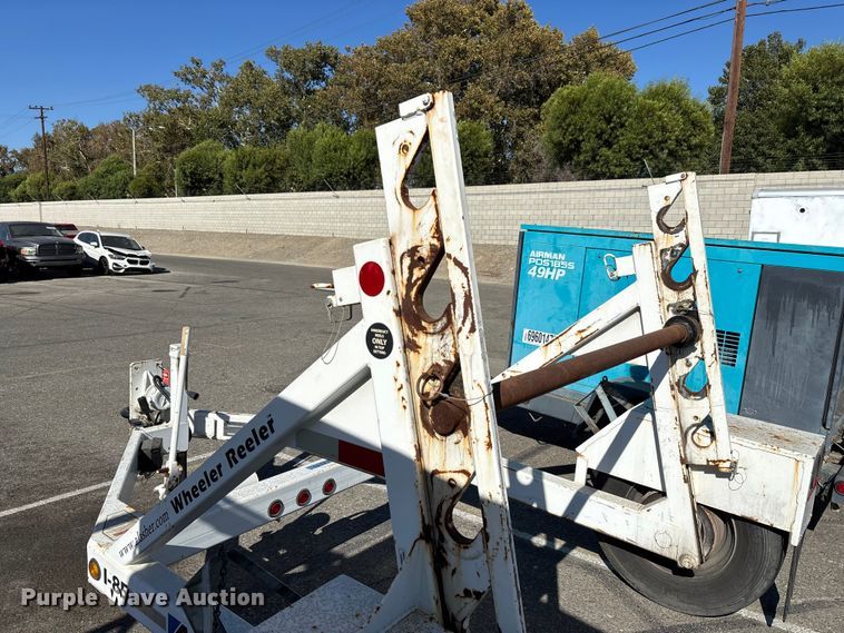 image for item YA0970 2018 Slabach Wheeler Reeler reel trailer
