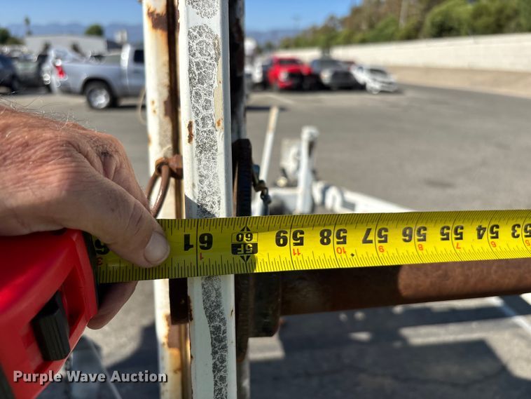 image for item YA0970 2018 Slabach Wheeler Reeler reel trailer