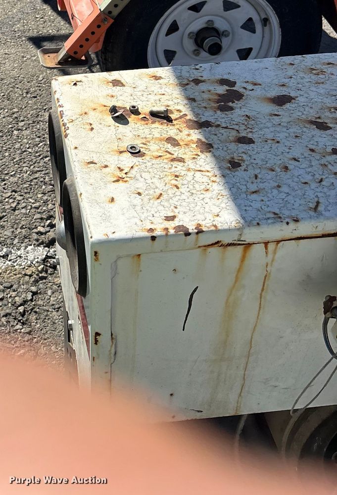 image for item YA0970 2018 Slabach Wheeler Reeler reel trailer