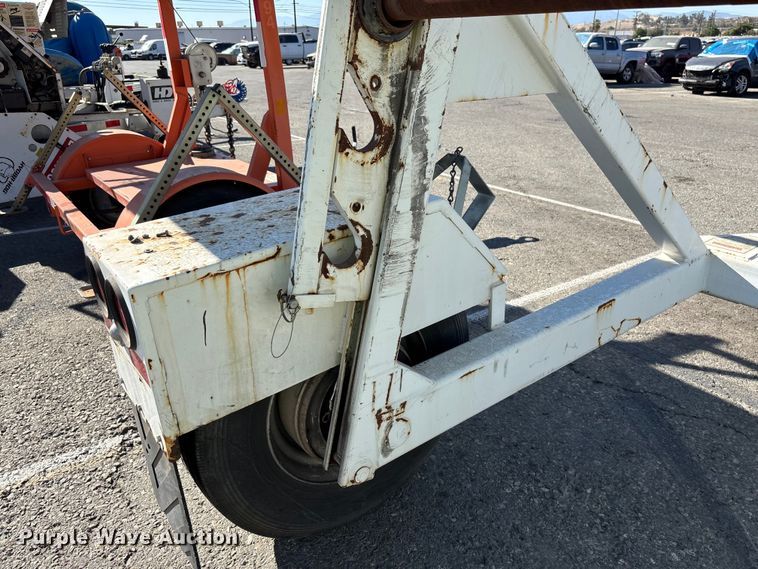 image for item YA0970 2018 Slabach Wheeler Reeler reel trailer