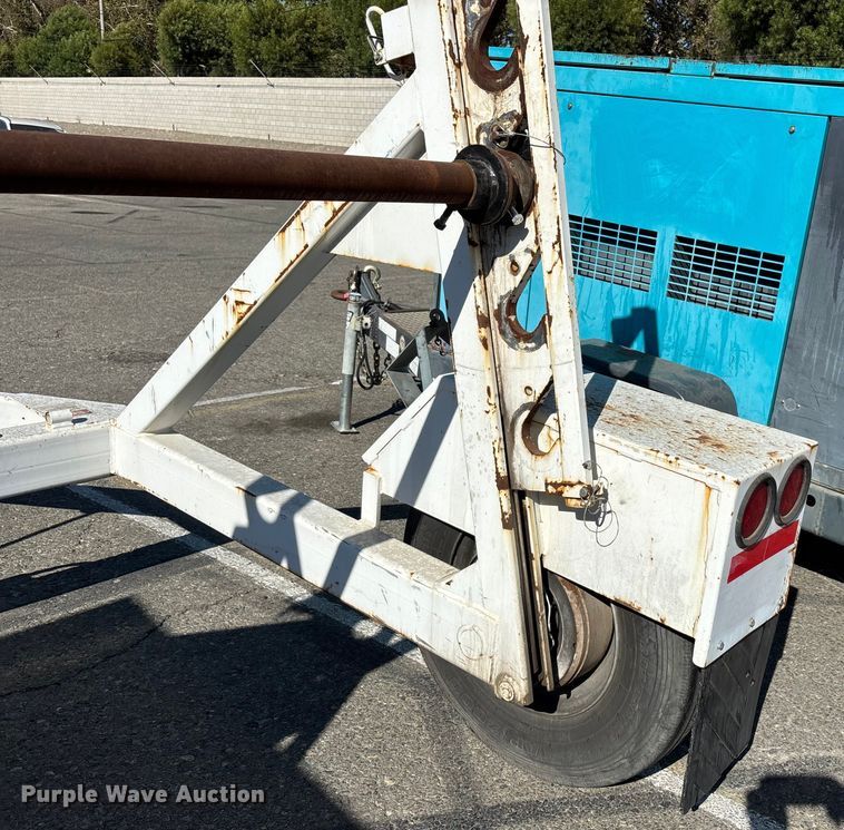 image for item YA0970 2018 Slabach Wheeler Reeler reel trailer