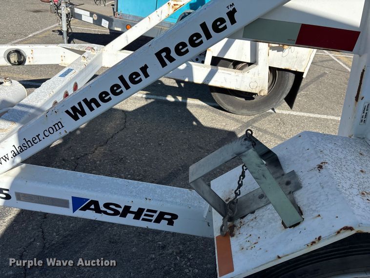 image for item YA0970 2018 Slabach Wheeler Reeler reel trailer