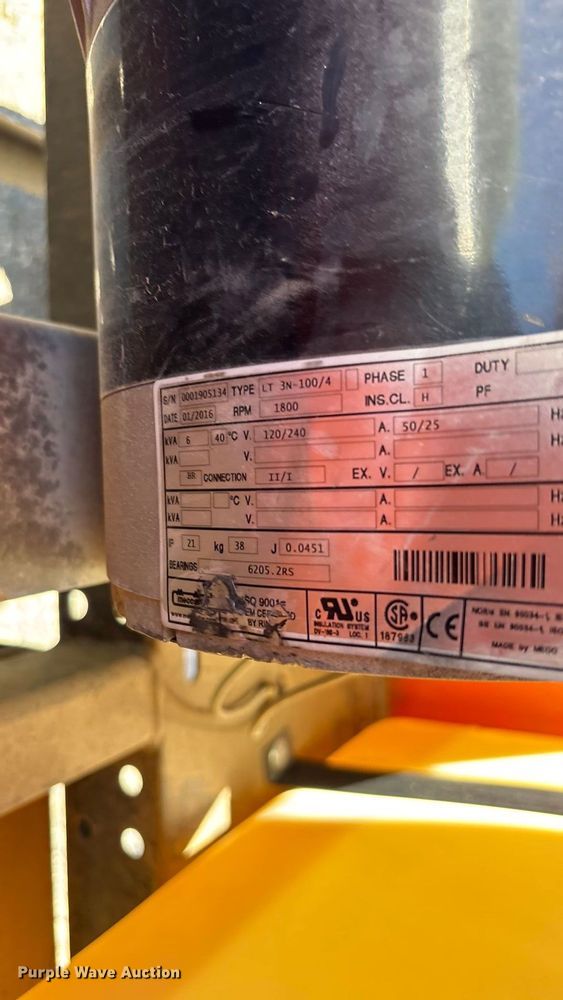 image for item YA0971 2017 Wanco light plant