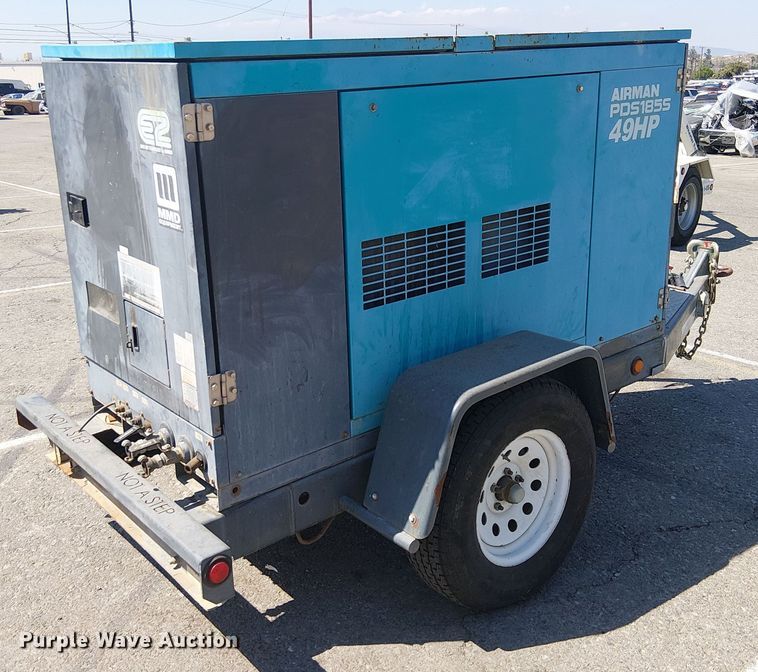 image for item YA0974 2014 Airman PDS185S air compressor
