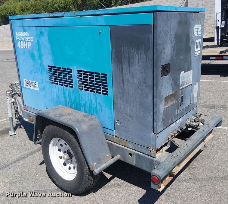 image for item YA0974 2014 Airman PDS185S air compressor