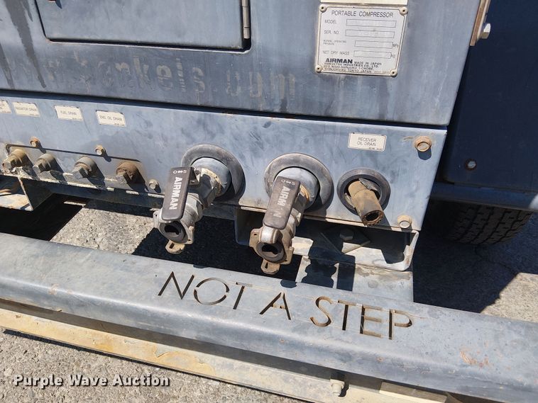 image for item YA0974 2014 Airman PDS185S air compressor