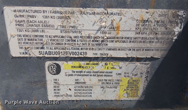 image for item YA0974 2014 Airman PDS185S air compressor