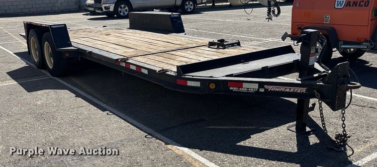 image for item YA0975 2018 Towmaster T-16DT tilt deck equipment trailer