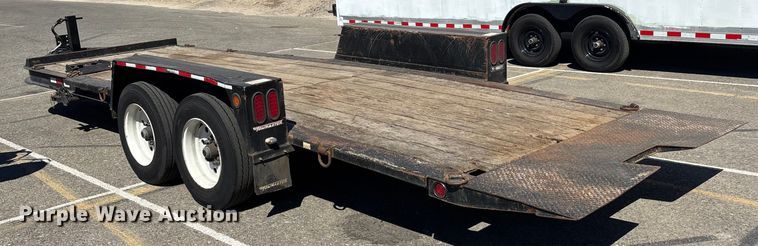 image for item YA0975 2018 Towmaster T-16DT tilt deck equipment trailer