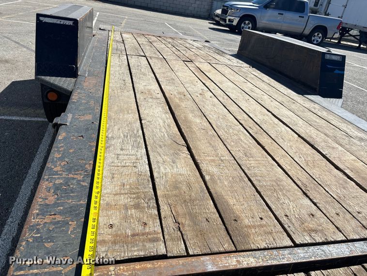 image for item YA0975 2018 Towmaster T-16DT tilt deck equipment trailer