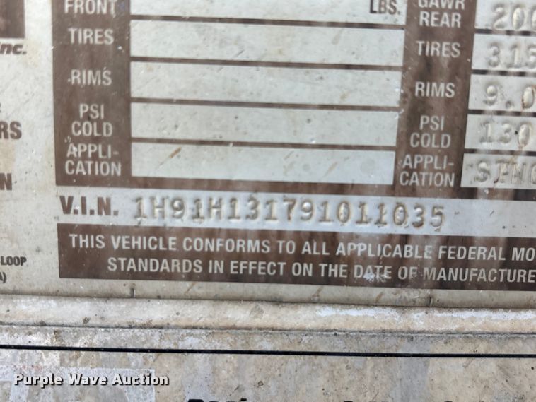 image for item YA0976 2009 Hogg & Davis HYDRA-985 cable puller trailer