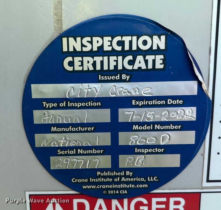 image for item YA0979 2013 Peterbilt 365 crane truck