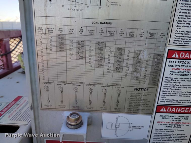 image for item YA0980 2011 Peterbilt 365 crane truck