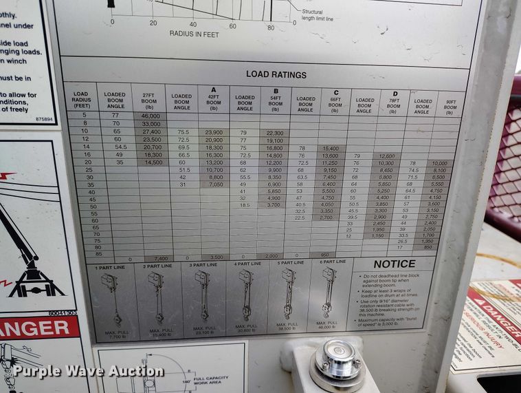 image for item YA0981 2013 Peterbilt  365 crane truck