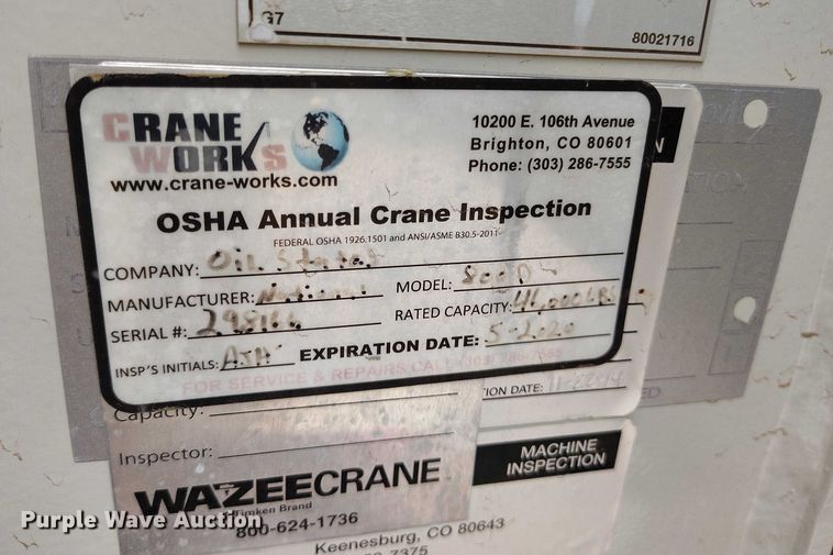 image for item YA0981 2013 Peterbilt  365 crane truck