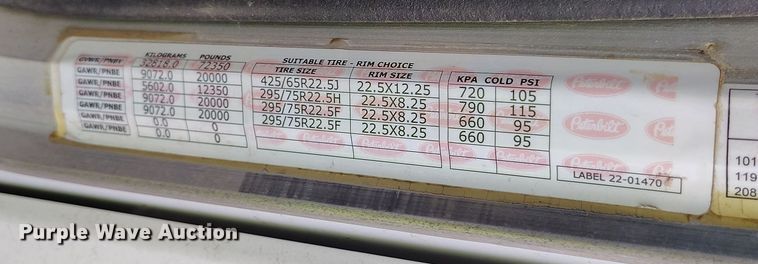 image for item YA0981 2013 Peterbilt  365 crane truck