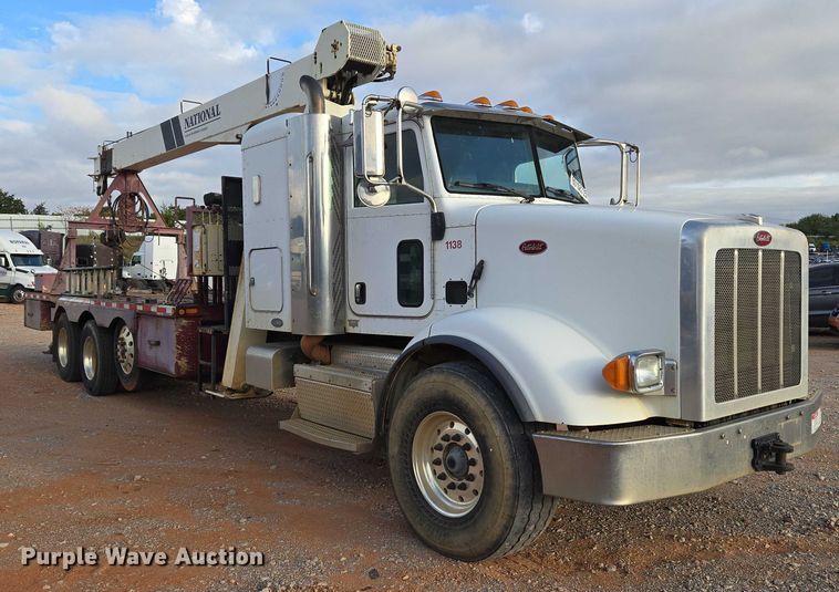 image for item YA1103 2012 Peterbilt 365 crane truck
