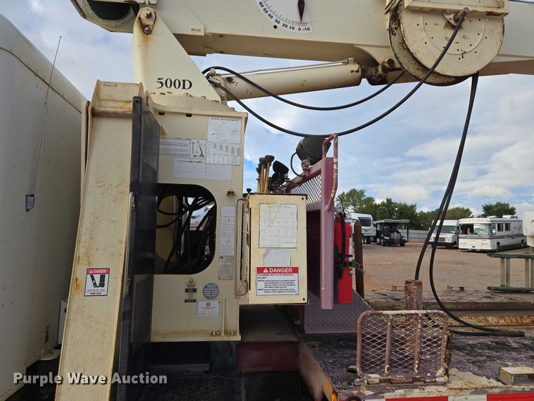 image for item YA1103 2012 Peterbilt 365 crane truck