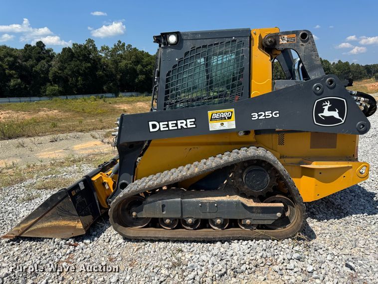image for item YA1106 2025 John Deere 325G tracked skid steer loader