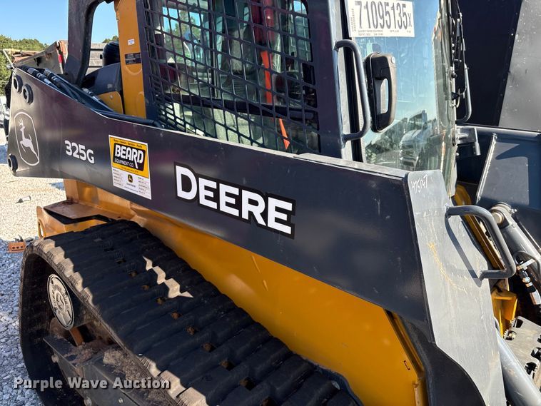 image for item YA1106 2025 John Deere 325G tracked skid steer loader