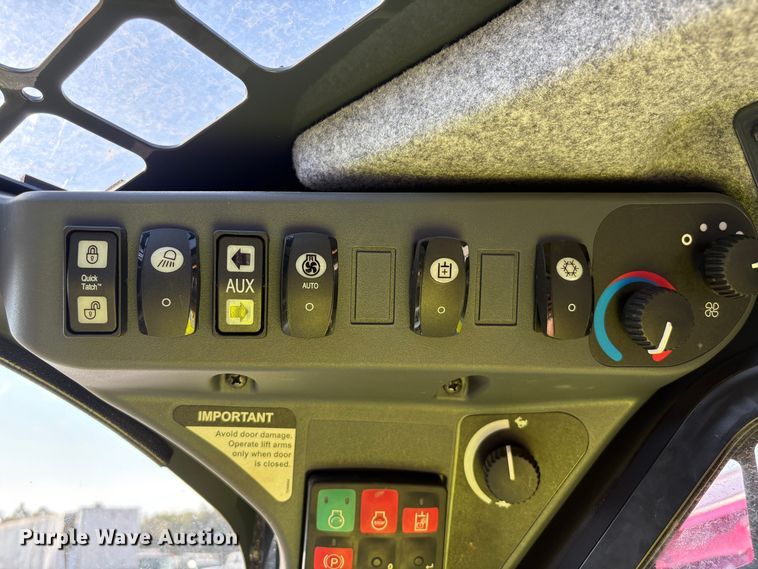 image for item YA1106 2025 John Deere 325G tracked skid steer loader