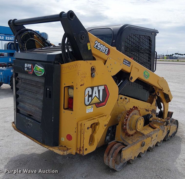 MINI CARGADOR SOBRE ORUGAS 2021 CATERPILLAR 299D3