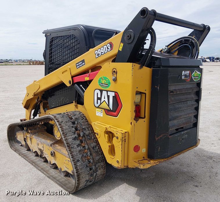 image for item YA1144 2021 Caterpillar 299D3 tracked skid steer loader
