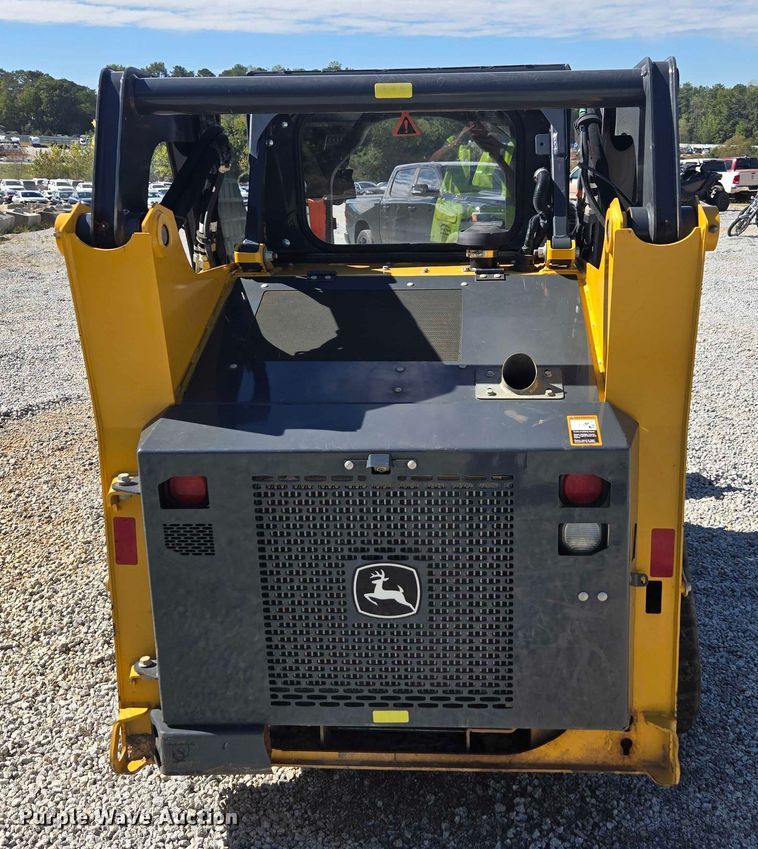 image for item YA1229 2021 John Deere 317G tracked skid steer loader