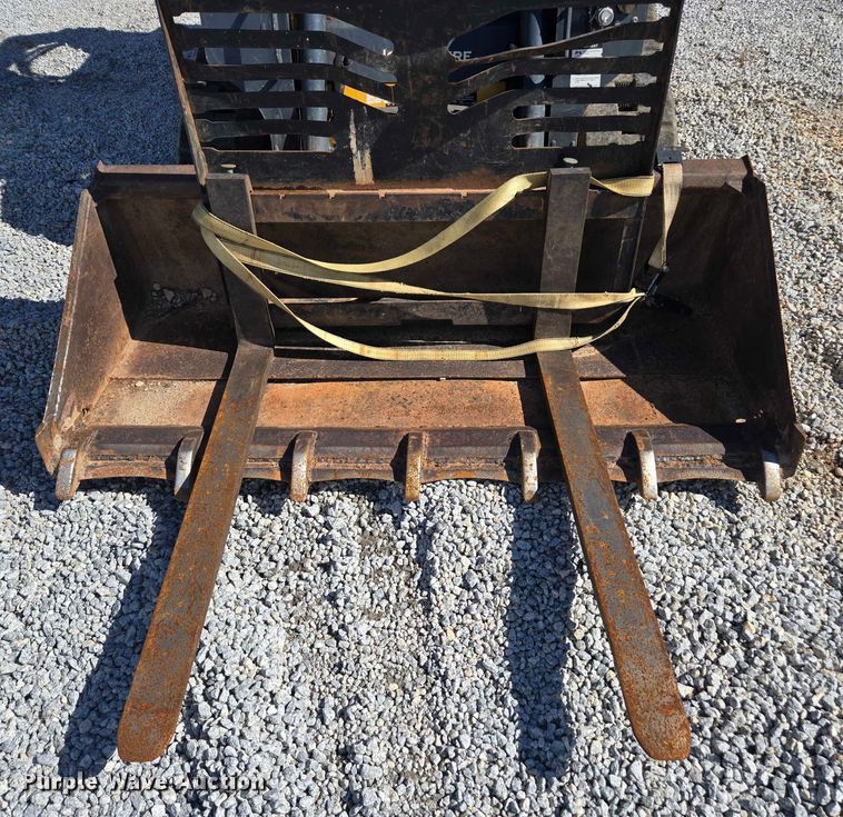 image for item YA1229 2021 John Deere 317G tracked skid steer loader