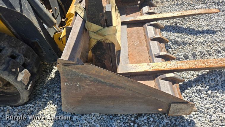 image for item YA1229 2021 John Deere 317G tracked skid steer loader