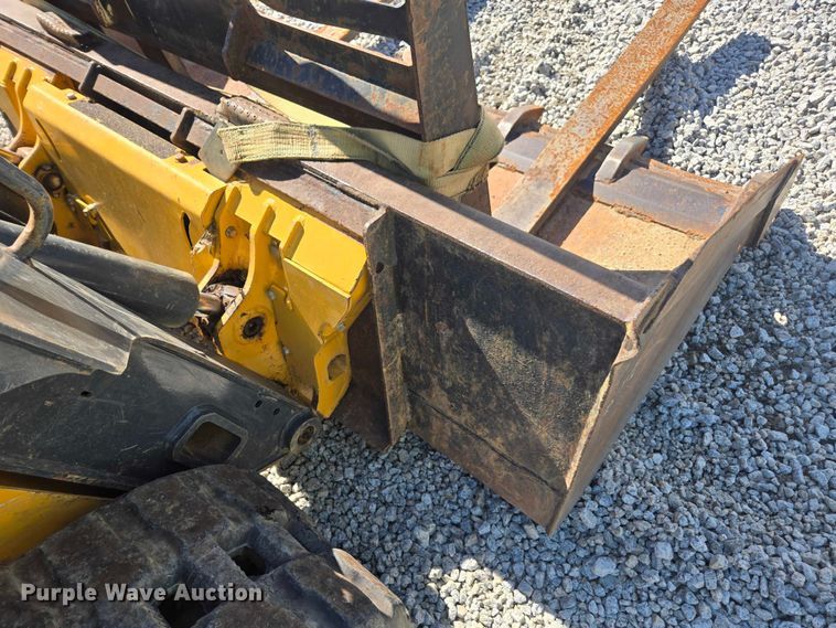 image for item YA1229 2021 John Deere 317G tracked skid steer loader