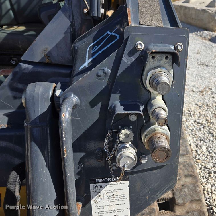 image for item YA1229 2021 John Deere 317G tracked skid steer loader