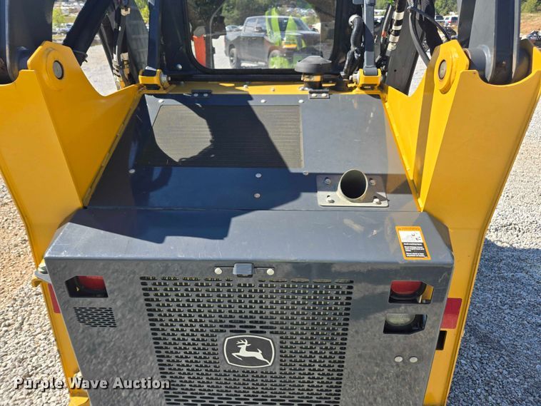 image for item YA1229 2021 John Deere 317G tracked skid steer loader