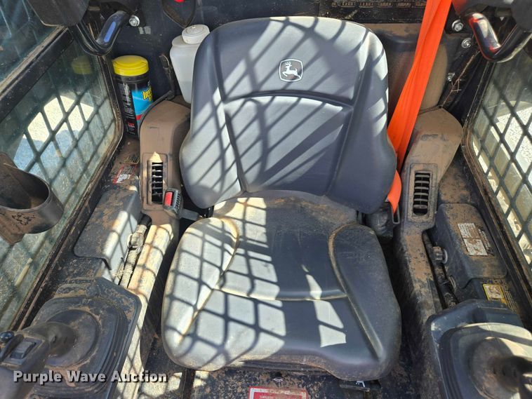 image for item YA1229 2021 John Deere 317G tracked skid steer loader