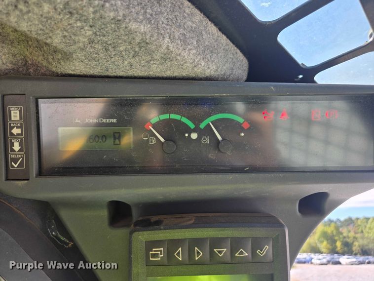 image for item YA1229 2021 John Deere 317G tracked skid steer loader