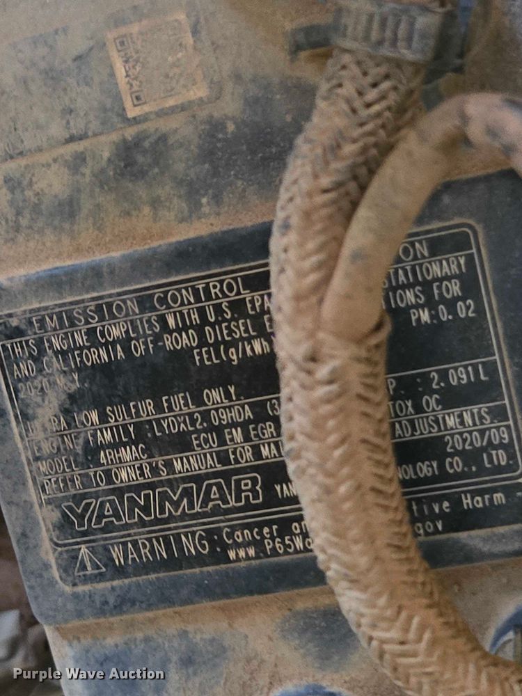 image for item YA1229 2021 John Deere 317G tracked skid steer loader