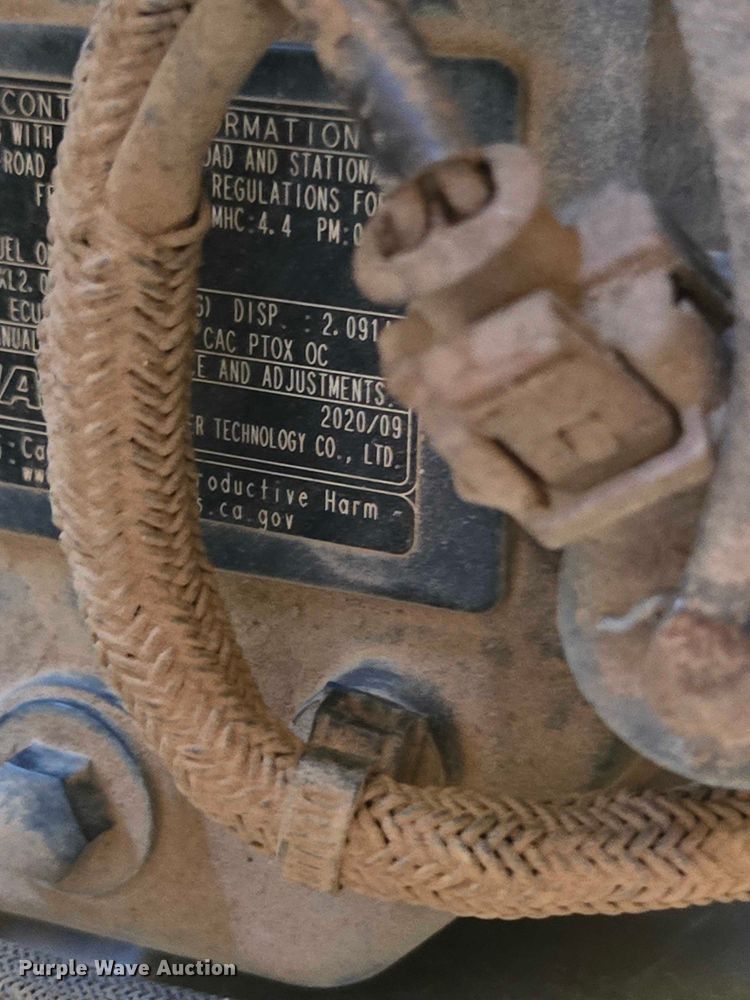 image for item YA1229 2021 John Deere 317G tracked skid steer loader