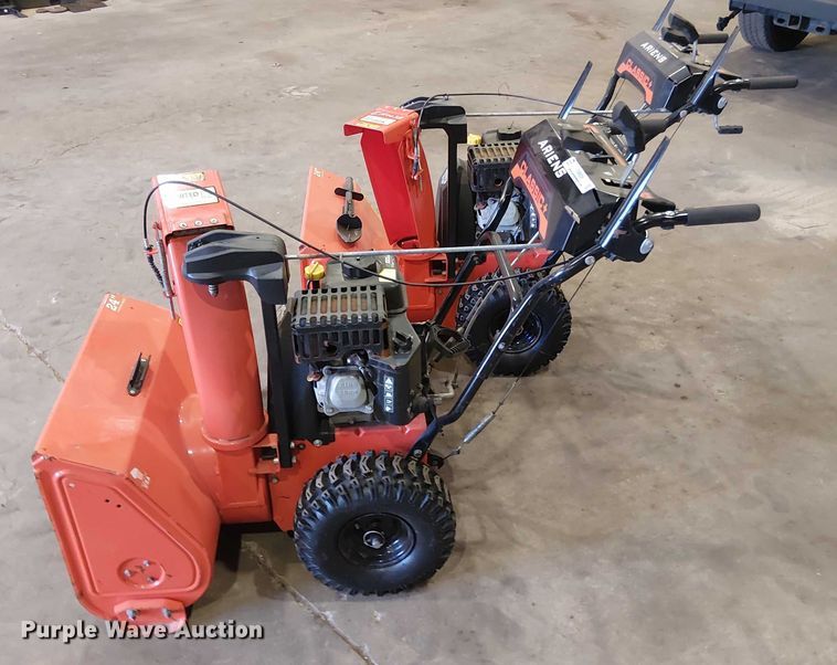 image for item EM0038 (2) Ariens snow blowers