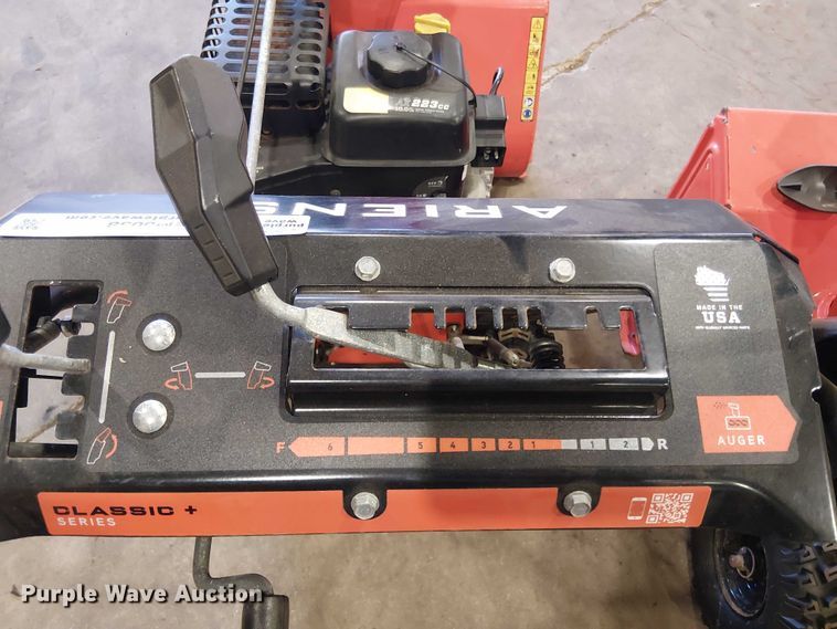 image for item EM0038 (2) Ariens snow blowers